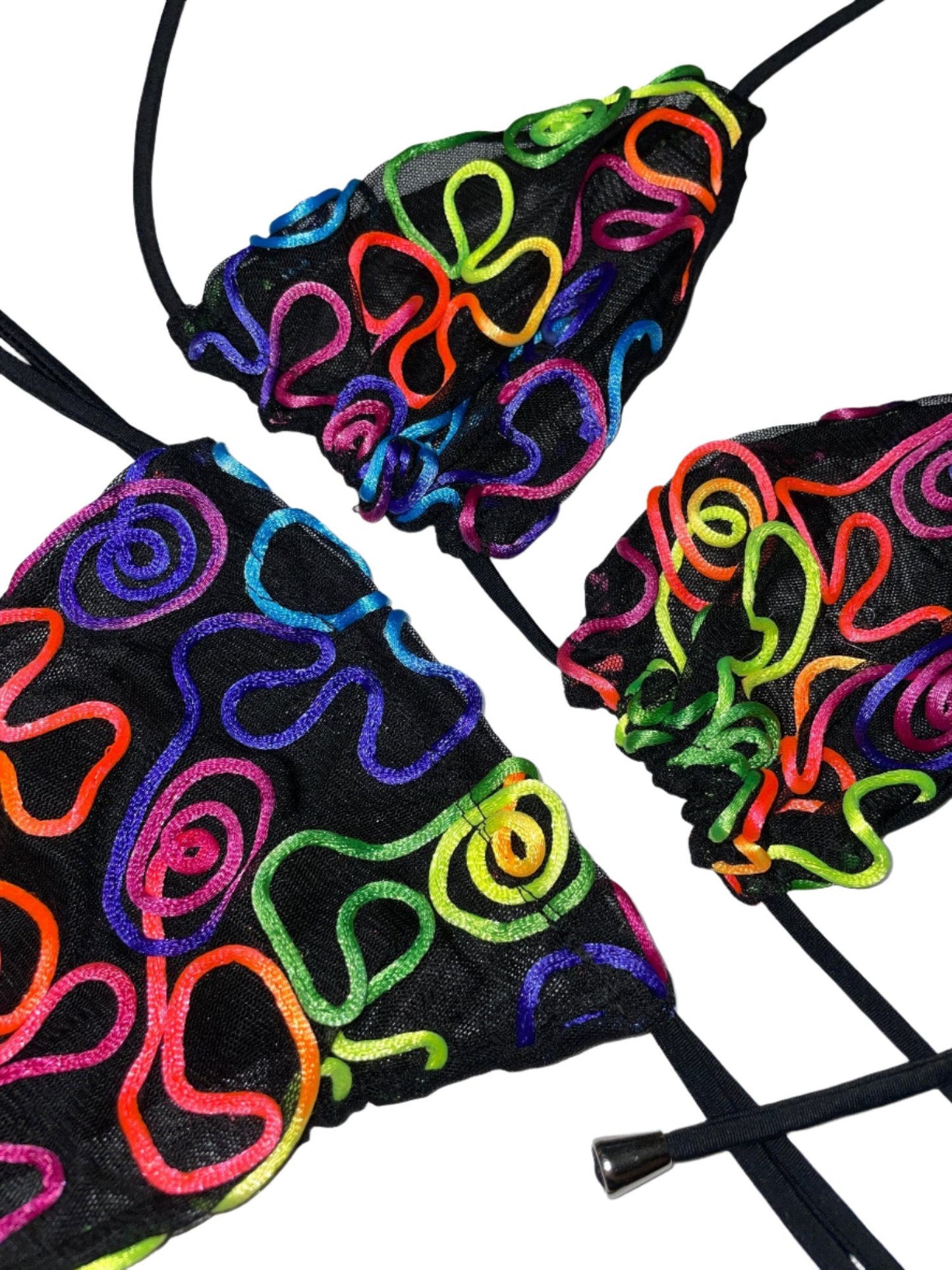 See Me Flourish - Mesh Bikini Set
