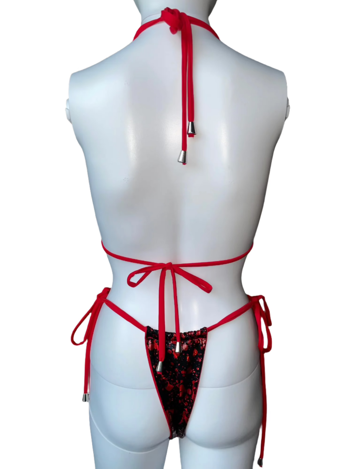 Paint Me Red - Bikini Set