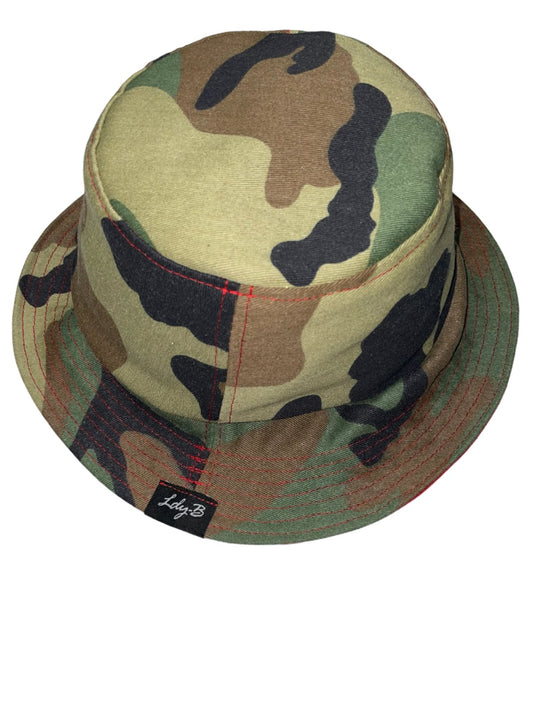 CamoRed - Bucket Hat