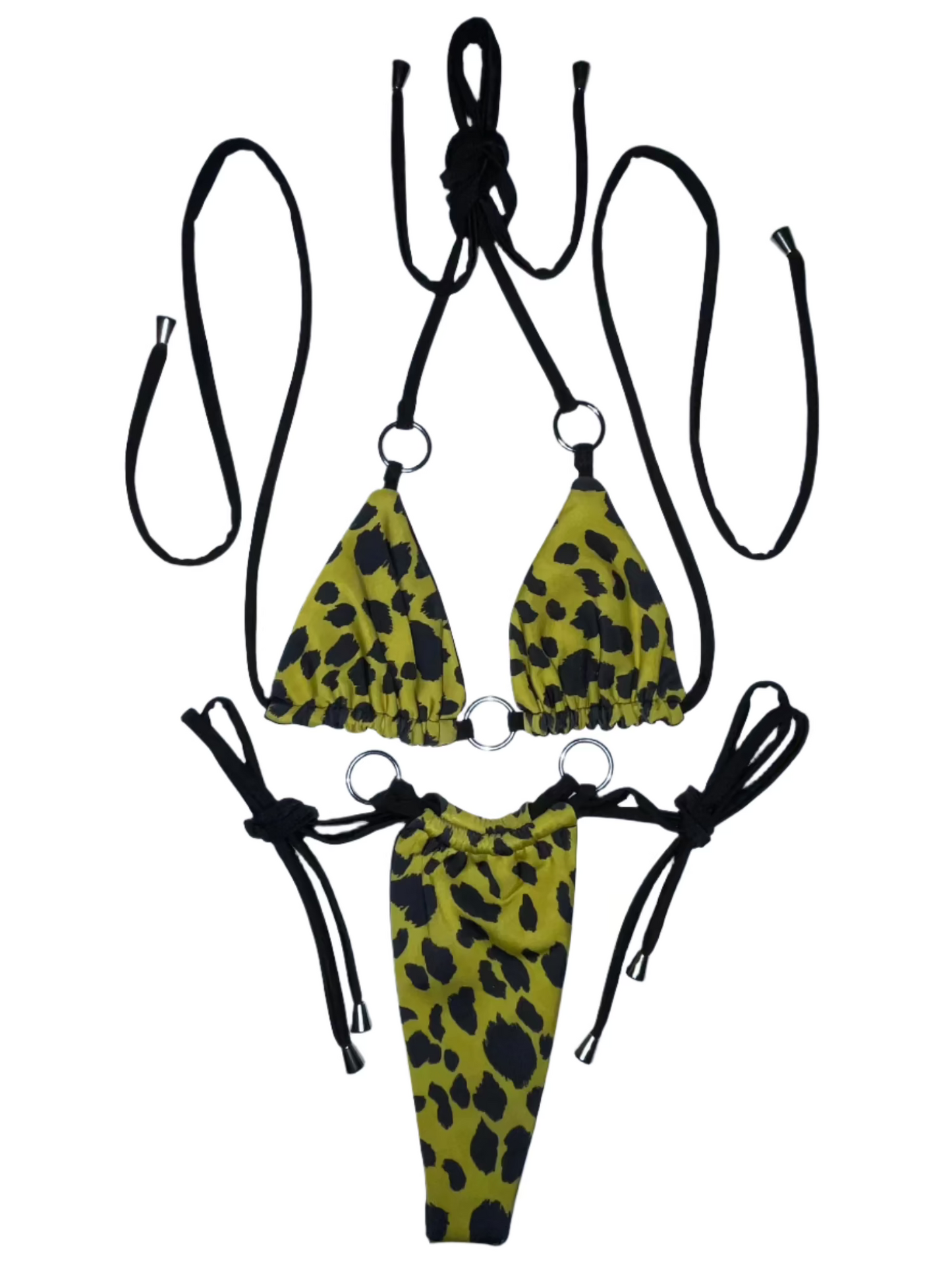 Canary Leopard - 1-1 Bikini Set