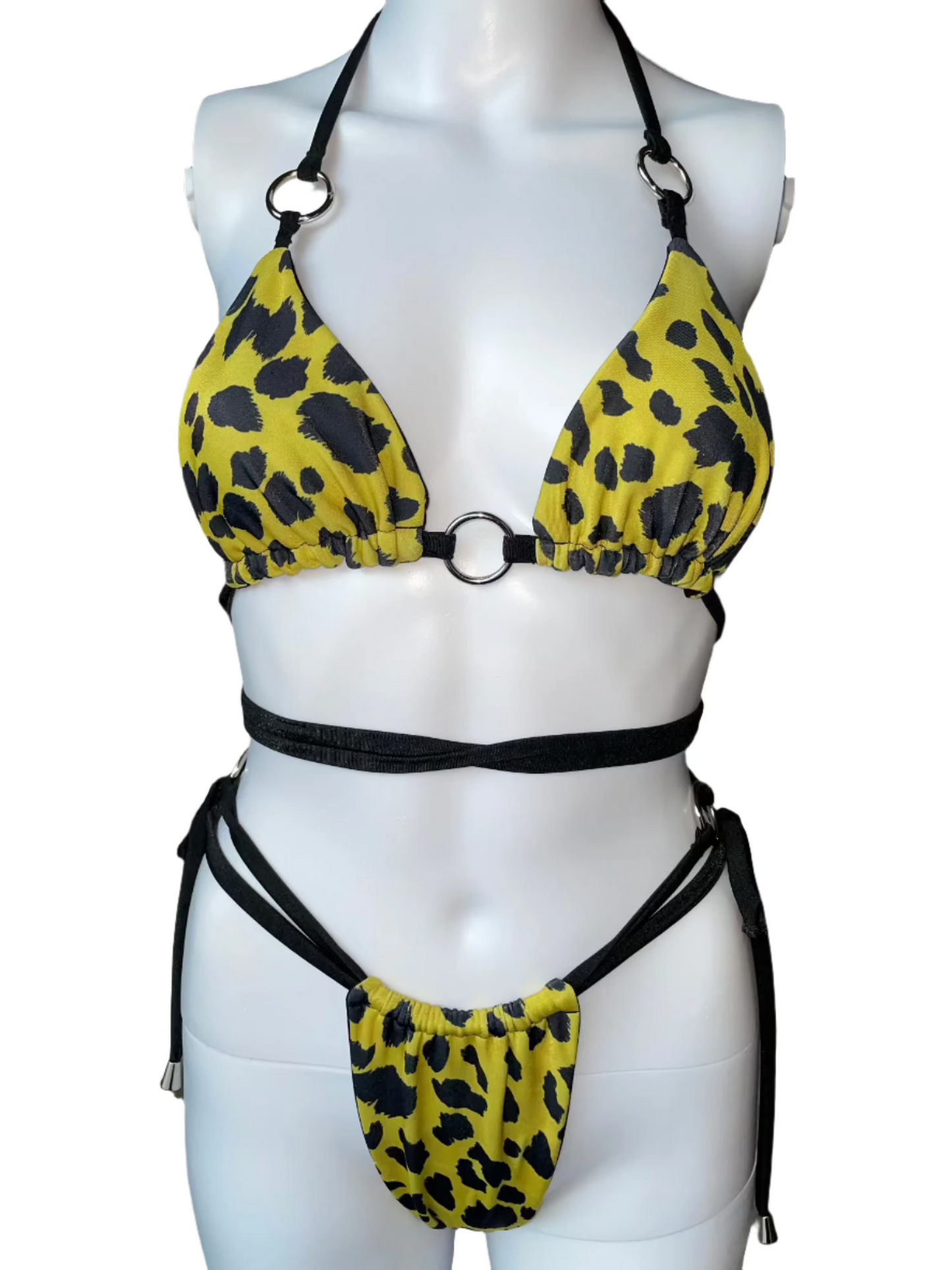 Canary Leopard - 1-1 Bikini Set